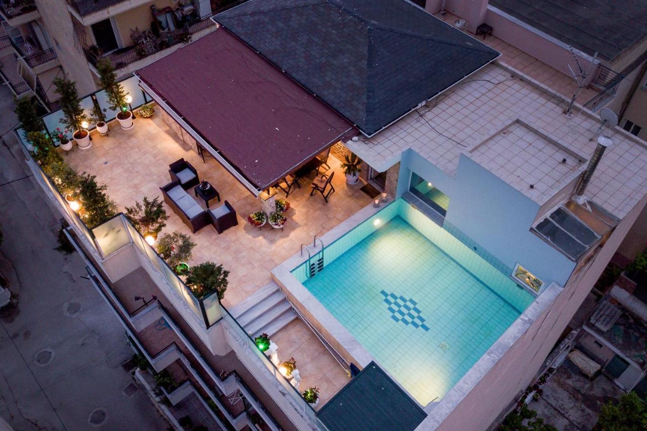Luxury Penthouse With Private Pool Apartment Preveza Exterior photo