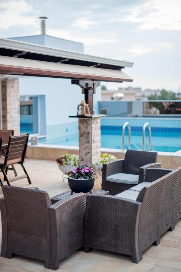 Luxury Penthouse With Private Pool Apartment Preveza Exterior photo